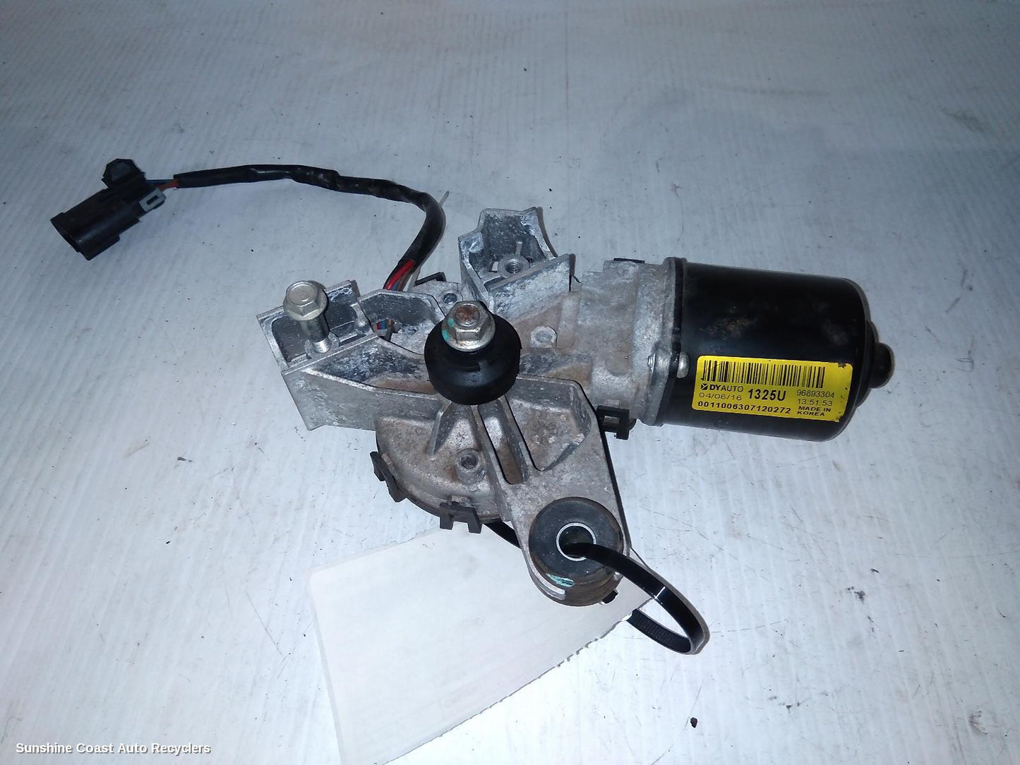 2016 Holden Cruze Wiper Motor