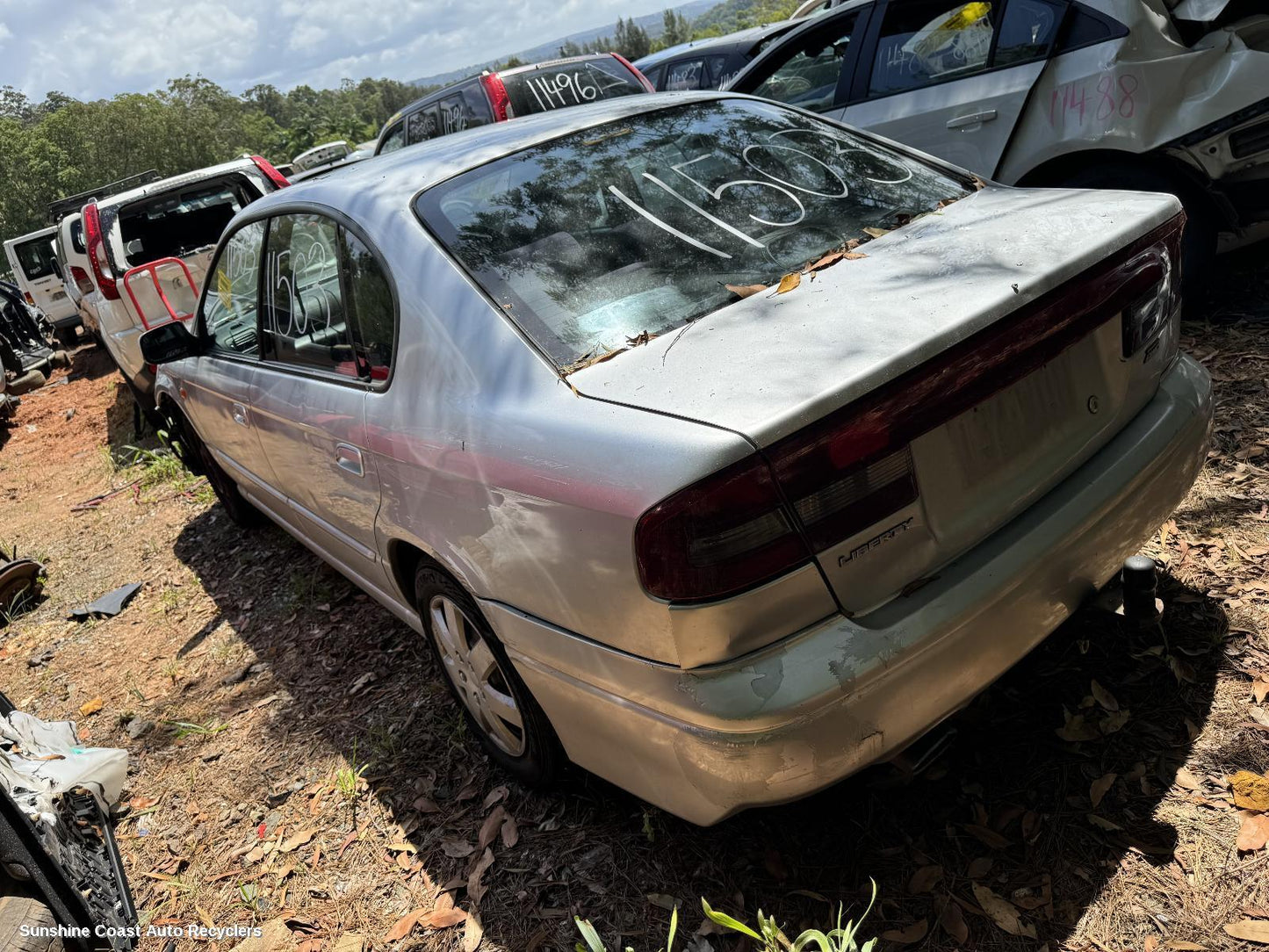 2003 Subaru Liberty R Bar Bracket Reinfo