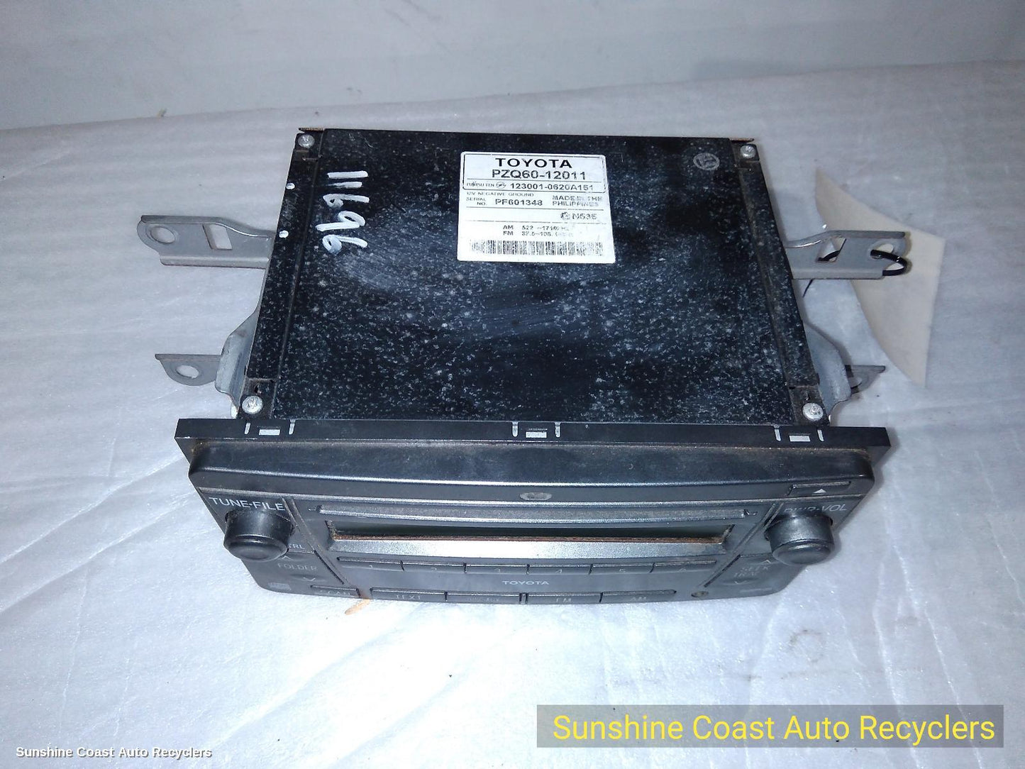 2007 Toyota Corolla Radio Cd Dvd Sat Tv