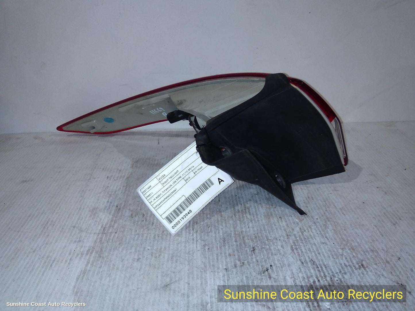 2013 Ford Kuga Right Taillight