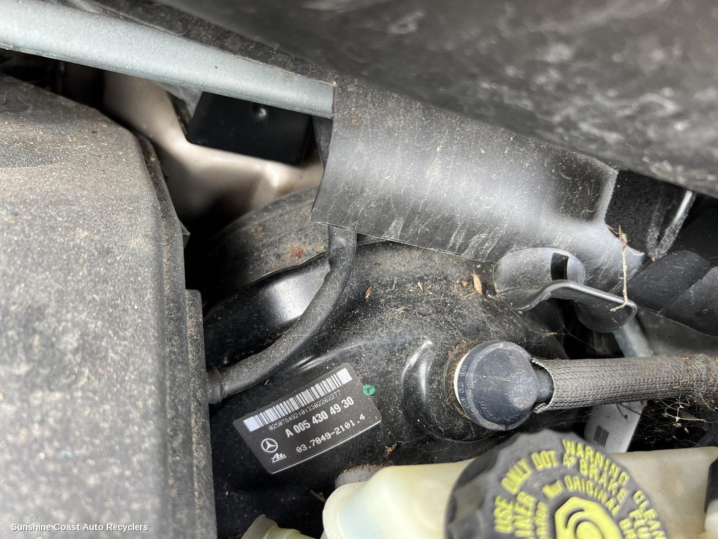2003 Mercedes C Class Brake Booster