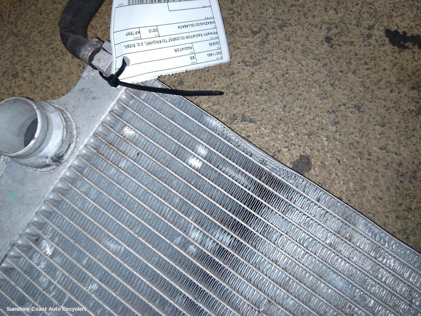 2010 Bmw X5 Radiator