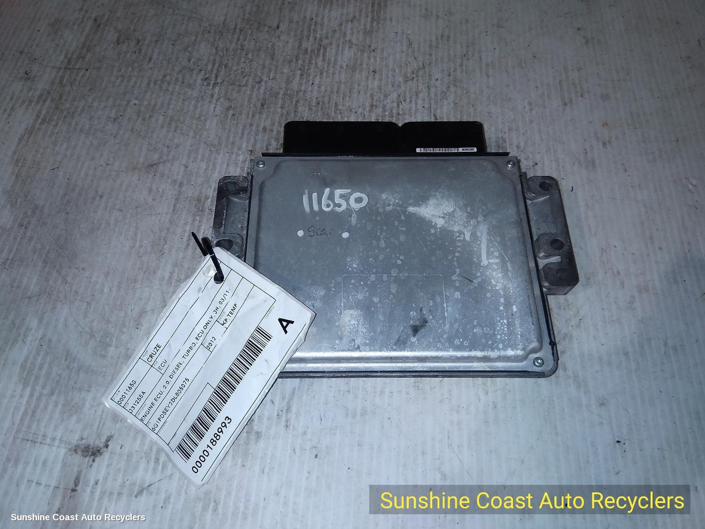 2012 Holden Cruze Ecu