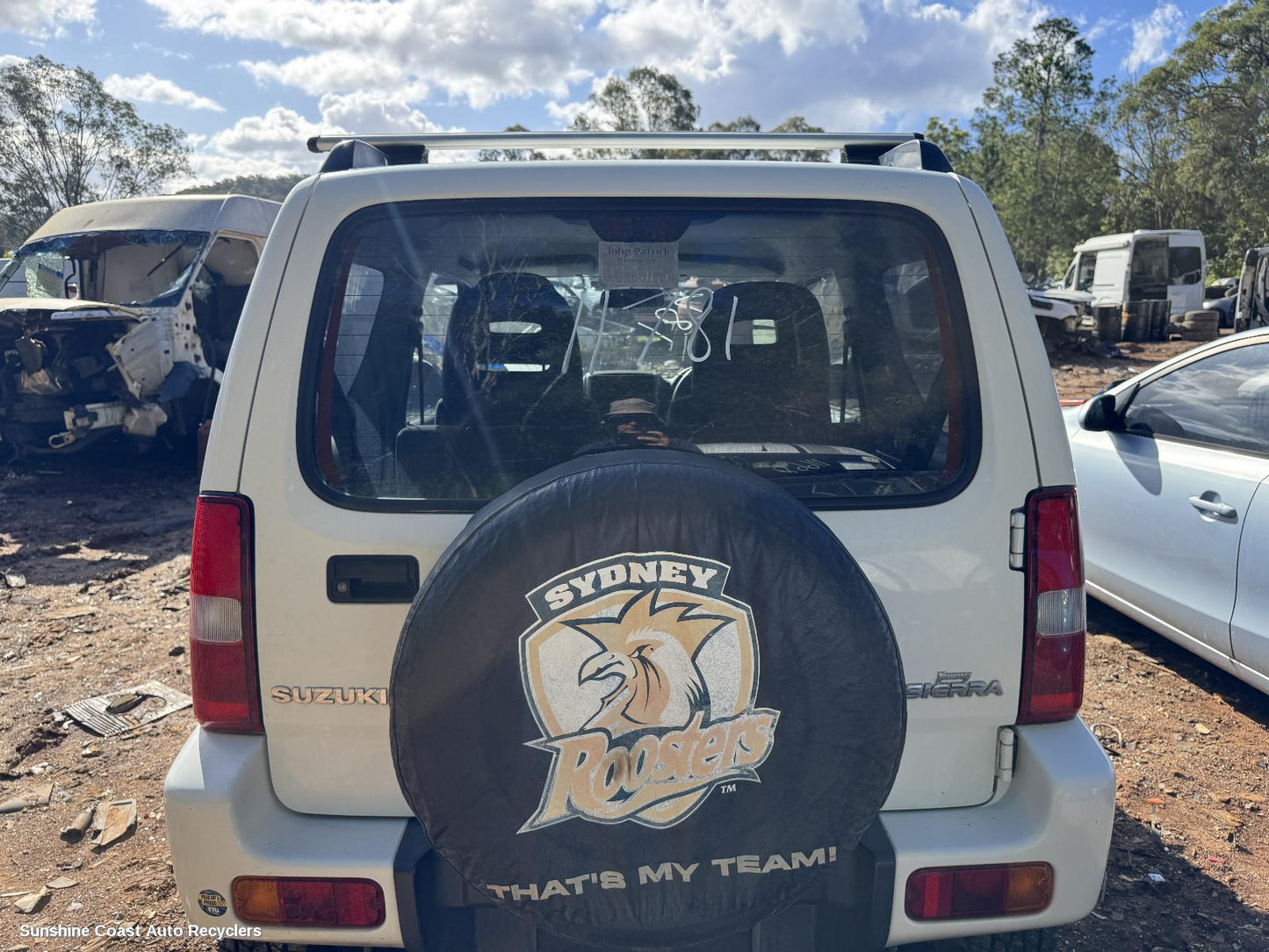 2011 Suzuki Jimny Spare Wheel Carrier