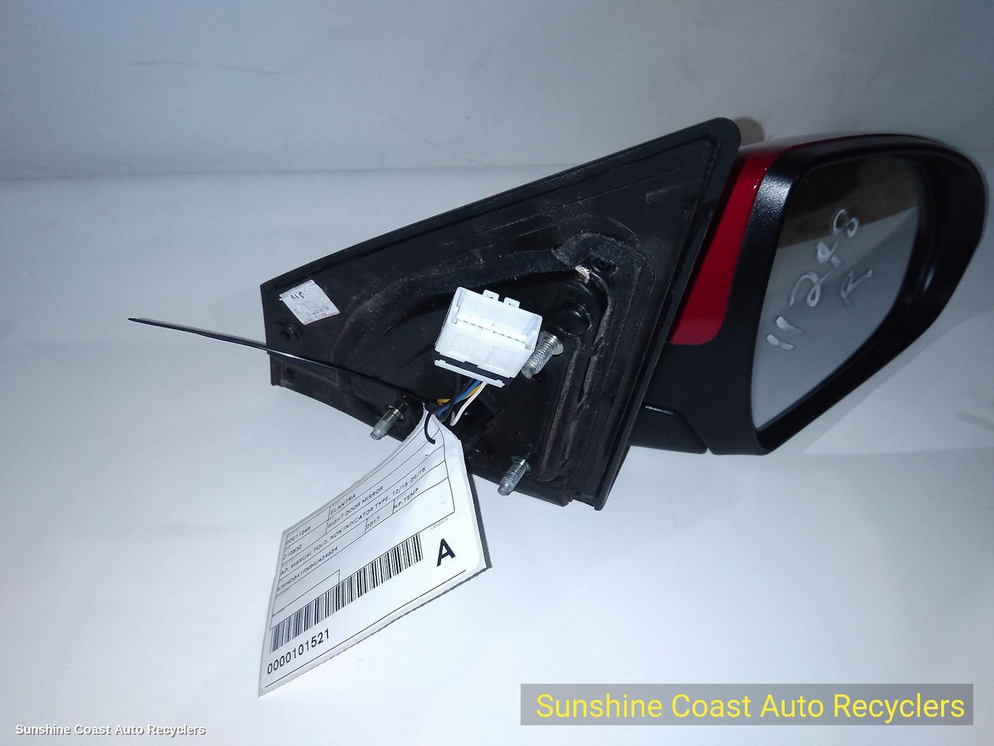2017 Hyundai Elantra Right Door Mirror