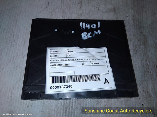 2011 Holden Cruze Ecu