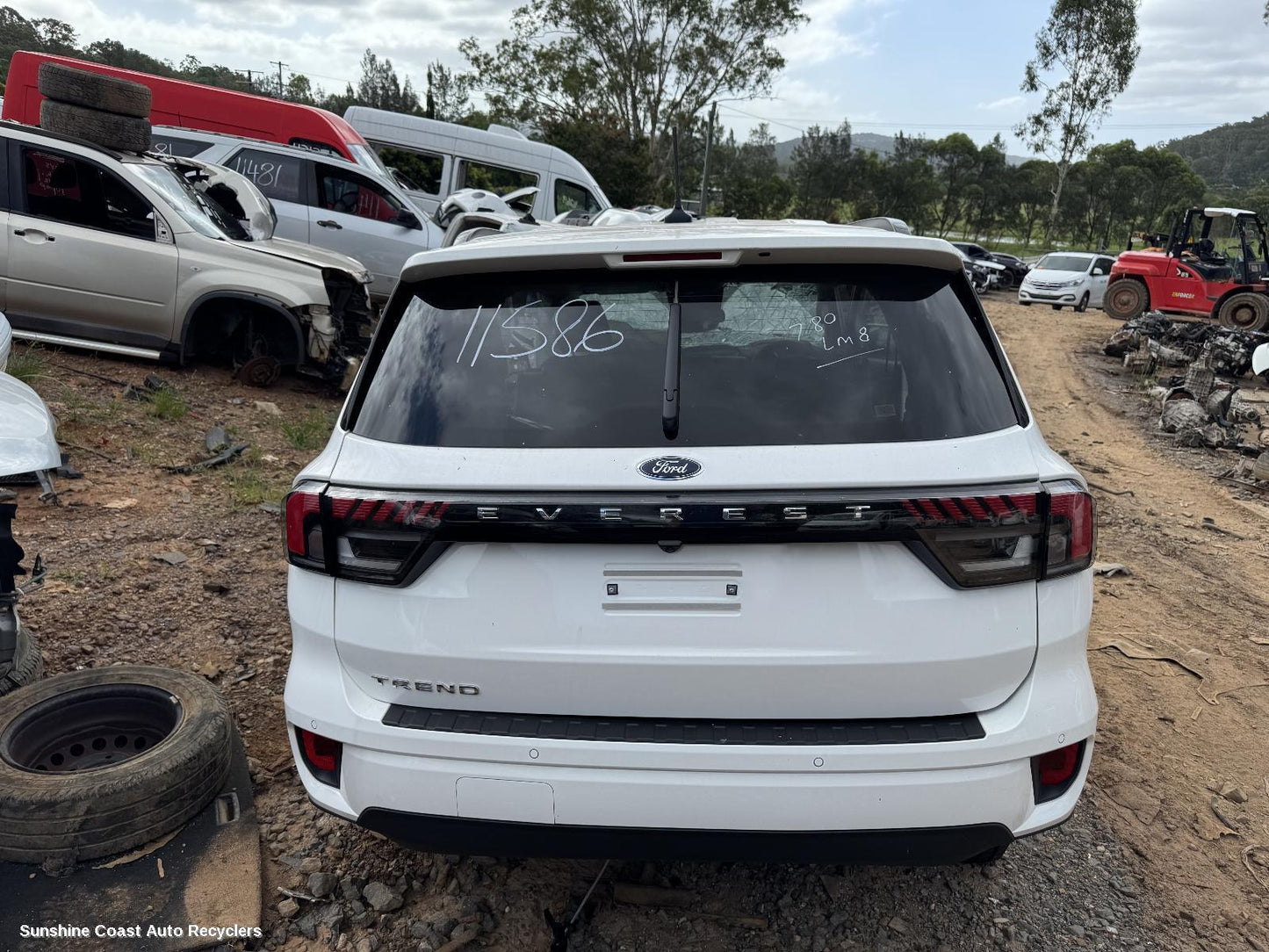 2024 Ford Everest Tail Pipe