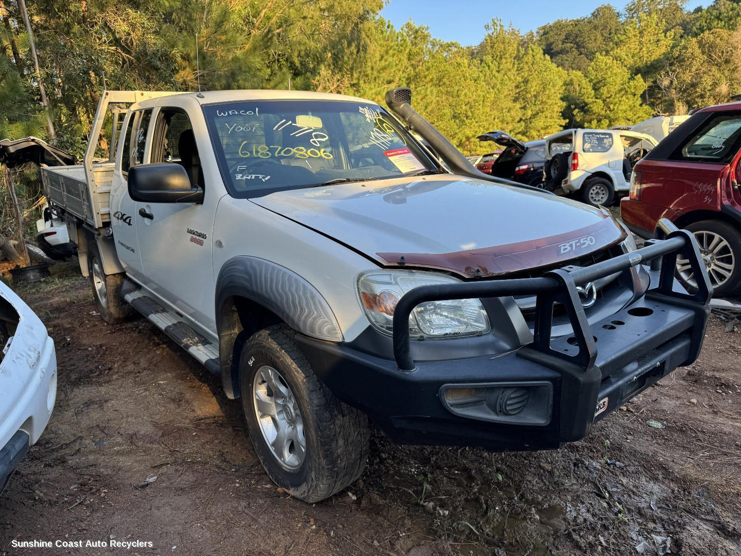 2011 Mazda Bt50 Heater Core Box