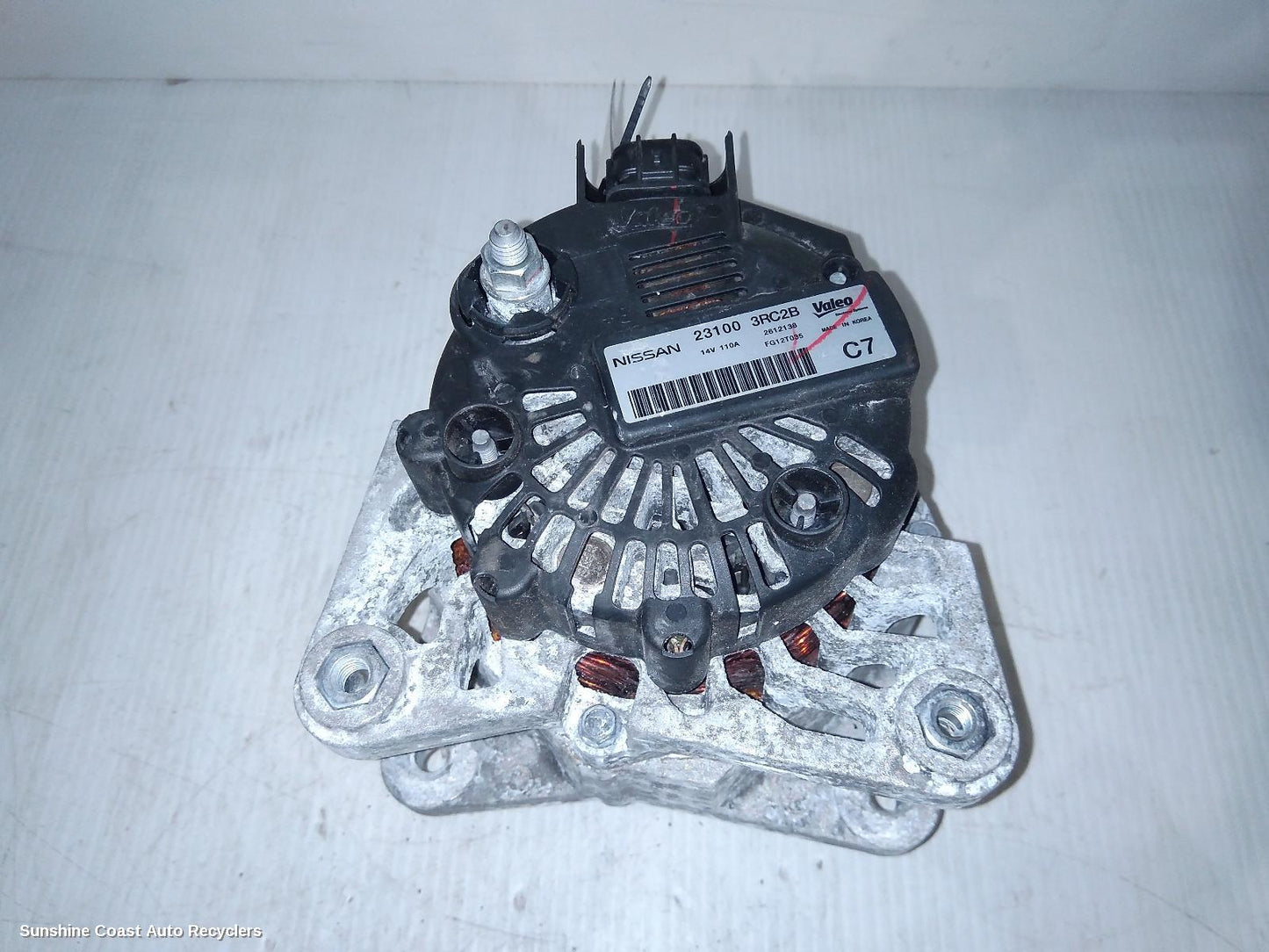 2016 Nissan Pulsar Alternator