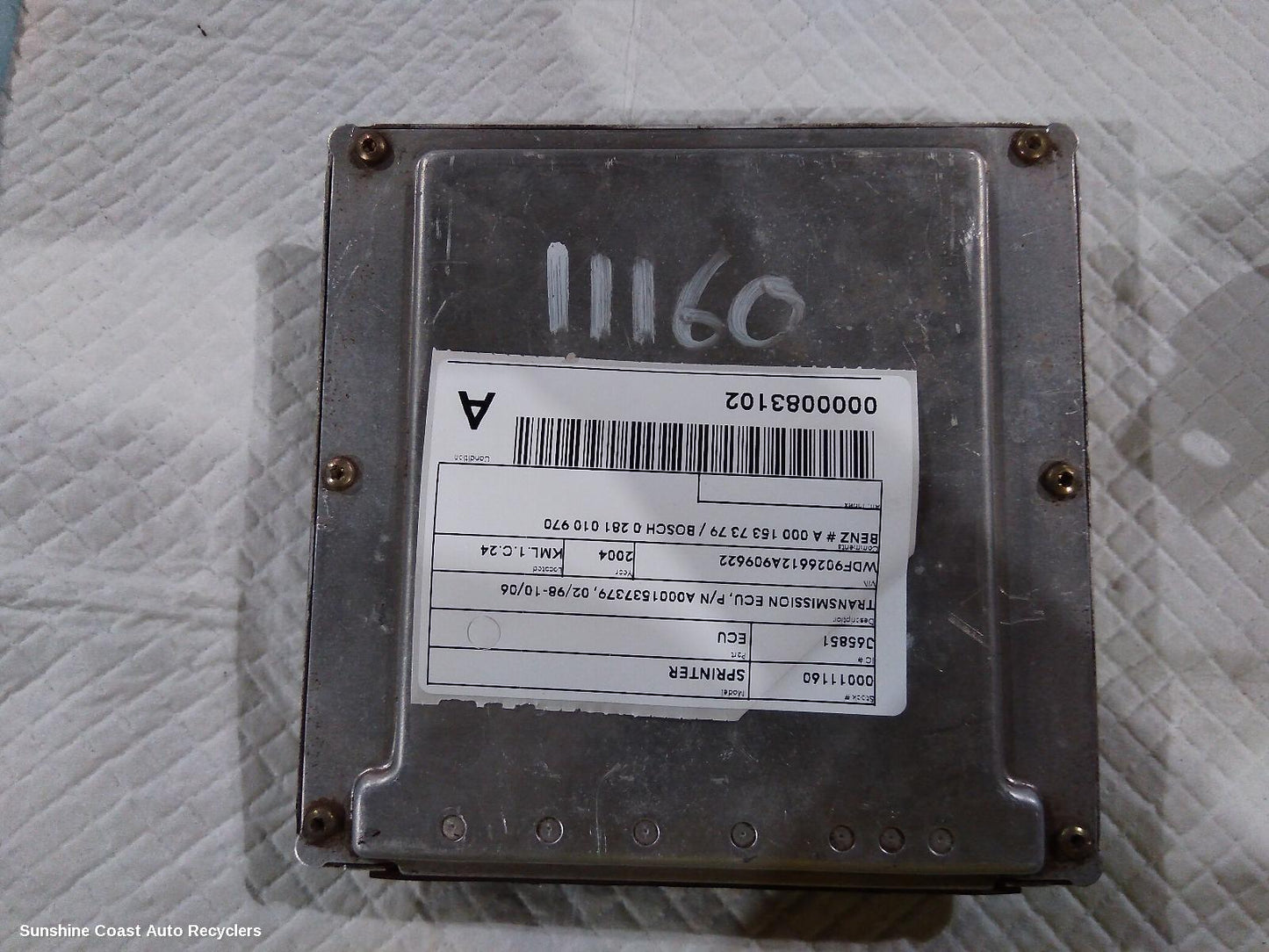 2004 Mercedes Sprinter Ecu