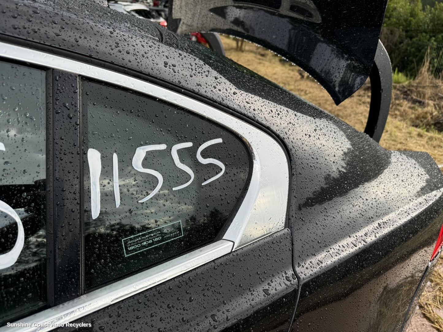 2015 Jaguar Xe Left Rear 1 4 Door Glass