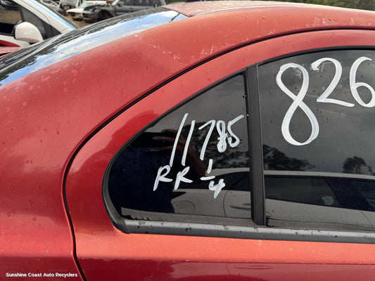 2010 Mitsubishi Lancer Right Rear 1 4 Door Glass