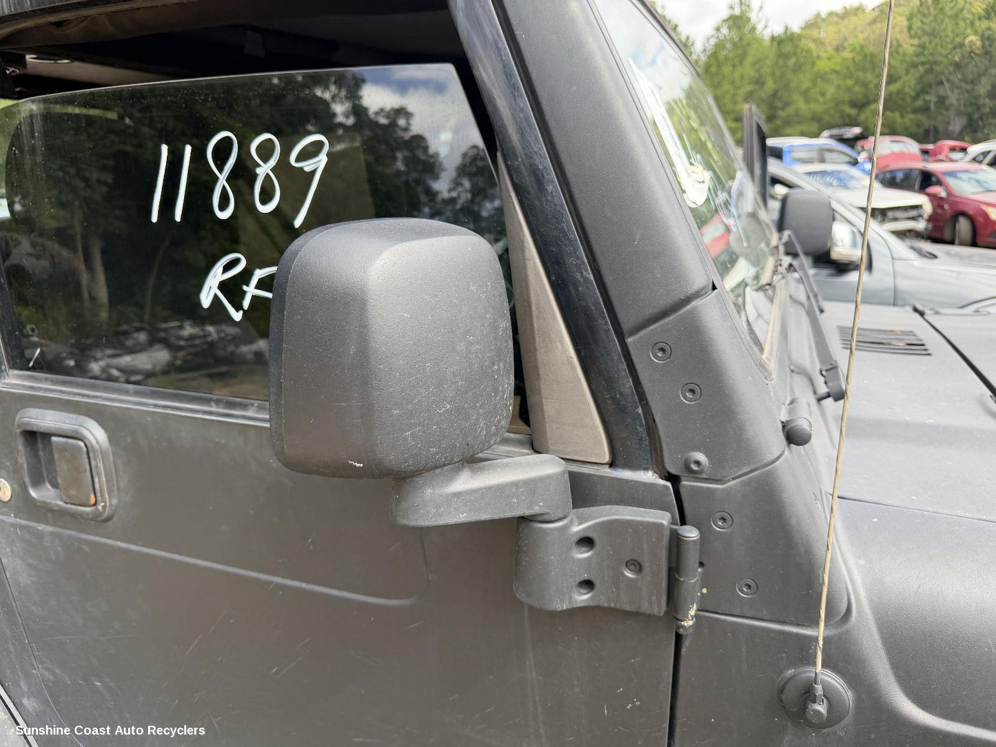 2003 Jeep Wrangler Door Hinge Runner