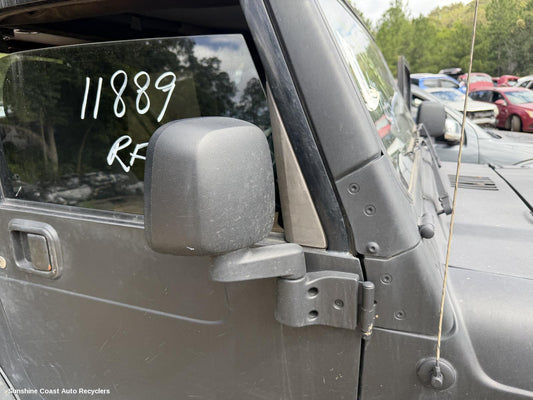 2003 Jeep Wrangler Door Hinge Runner