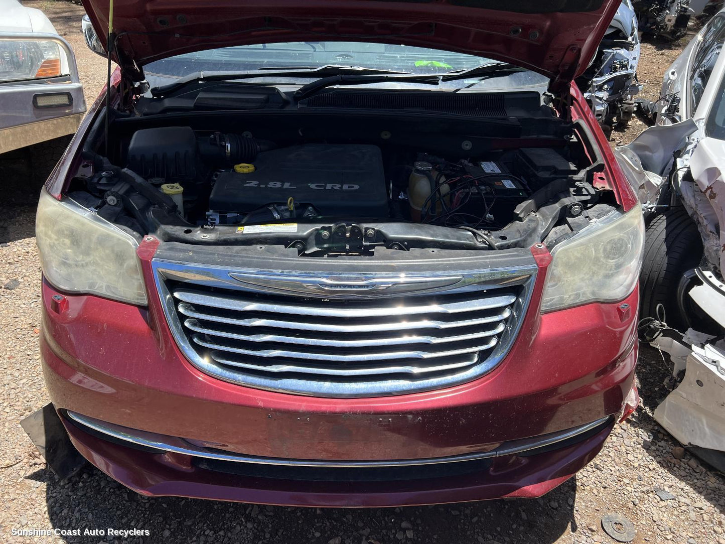 2012 Chrysler Voyager Headrest