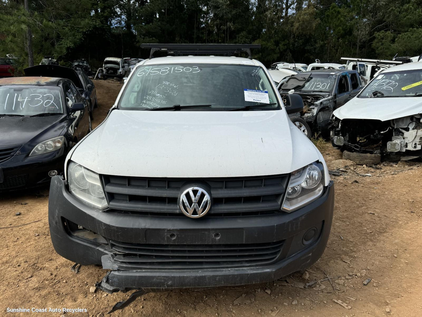 2013 Volkswagen Amarok Seatbelt Stalk