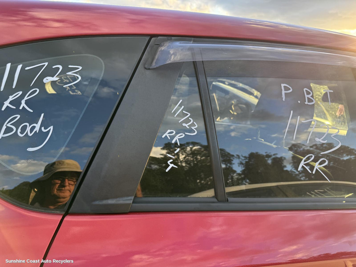 2015 Mazda Cx5 Right Rear 1 4 Door Glass