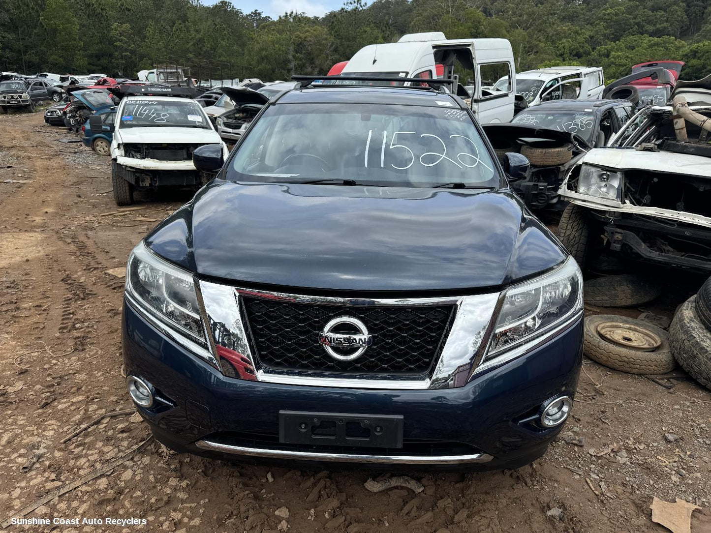 2014 Nissan Pathfinder Left Headlamp