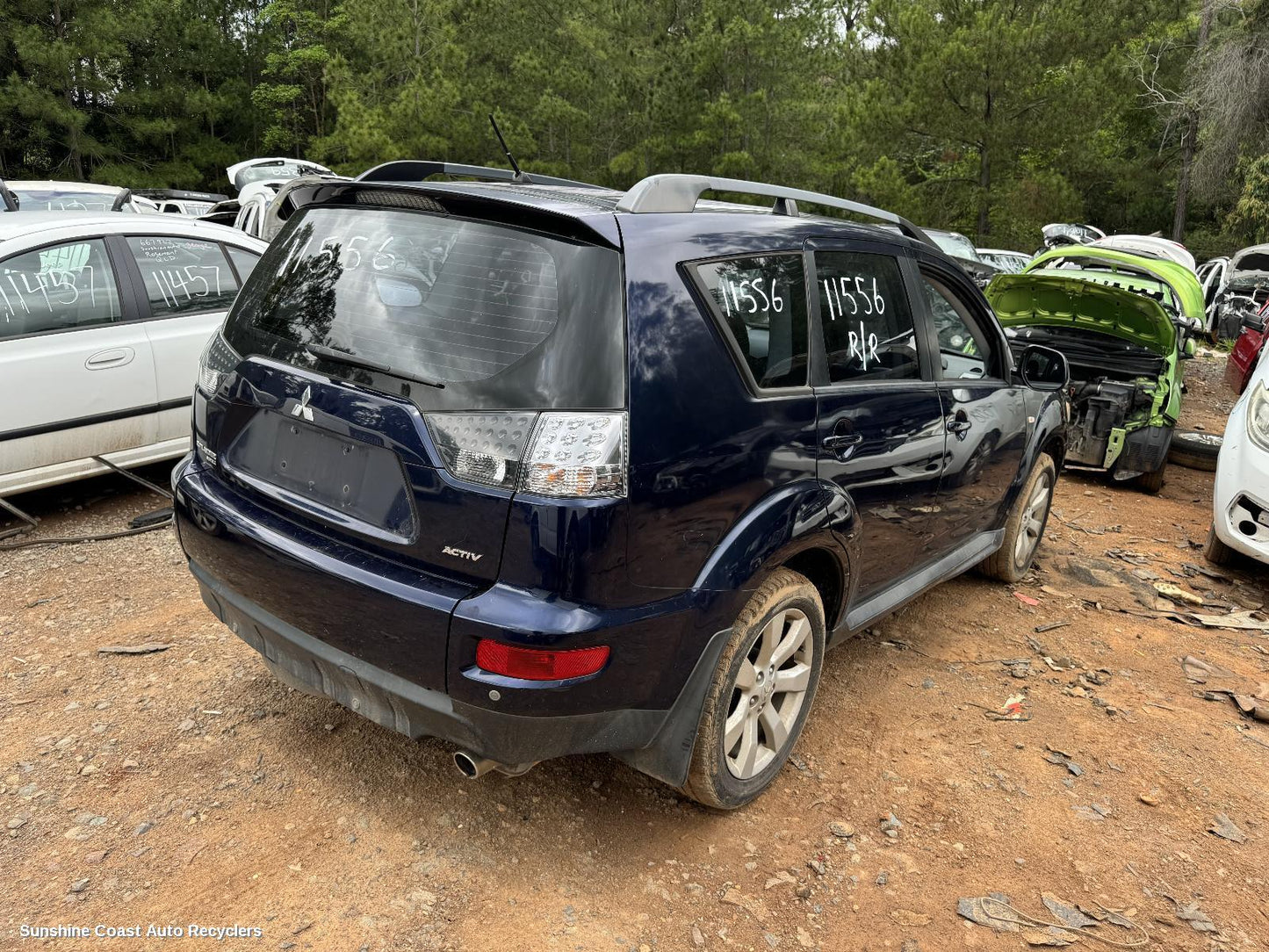 2012 Mitsubishi Outlander Bootlid Tailgate