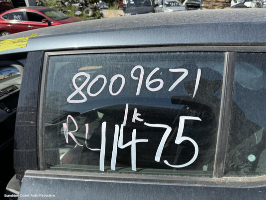 2015 Skoda Fabia Left Rear Door Window