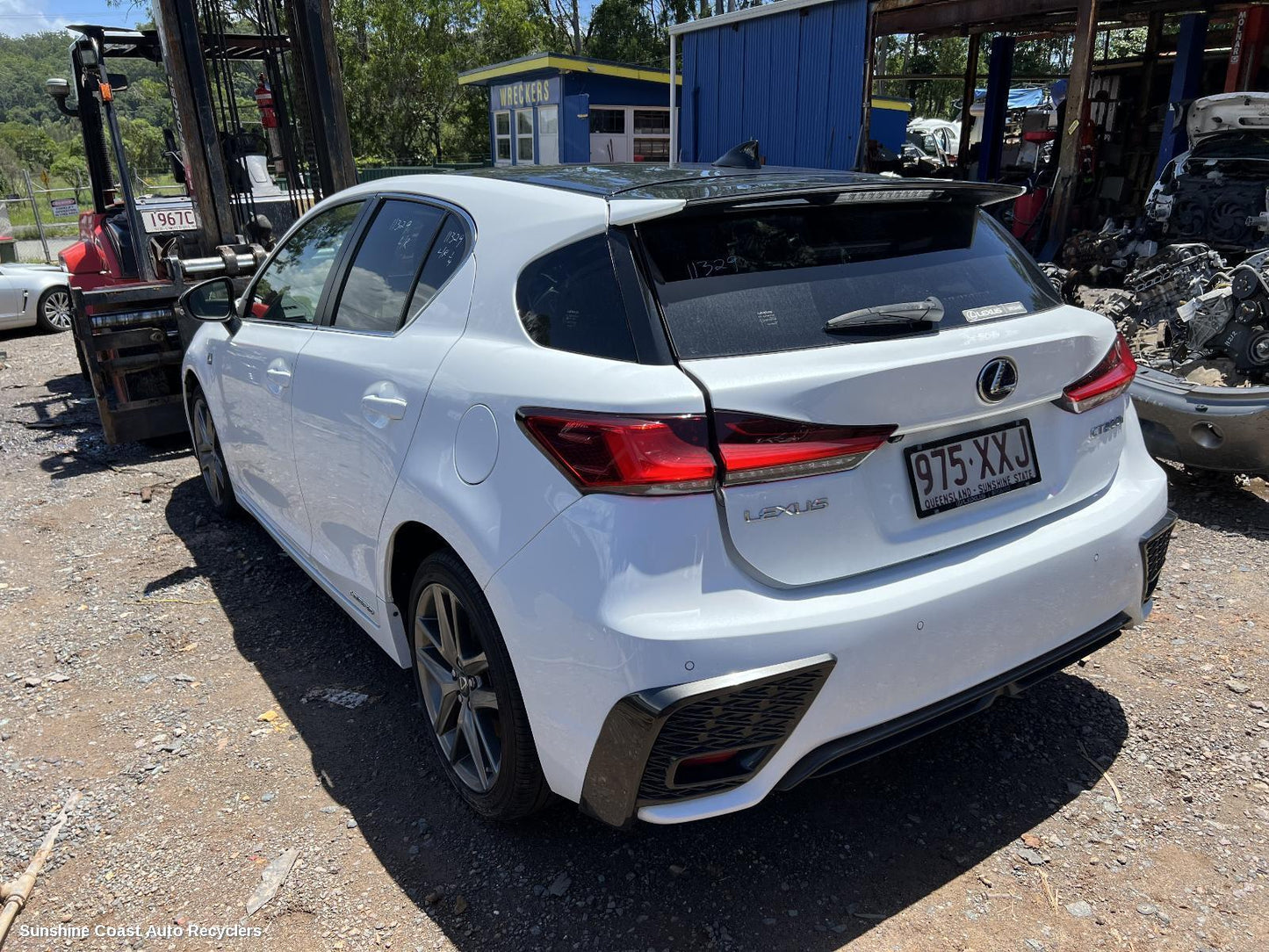 2018 Lexus Ct200h Right Front Window Reg Motor