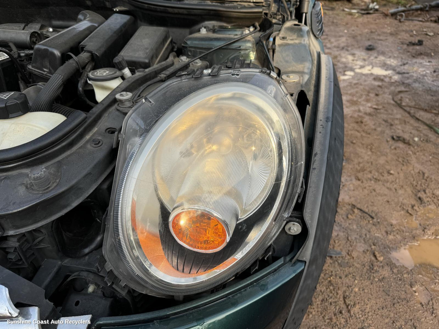 2010 Mini Cooper Left Headlamp