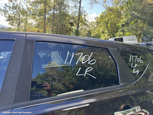 2011 Nissan Dualis Left Rear Door Window