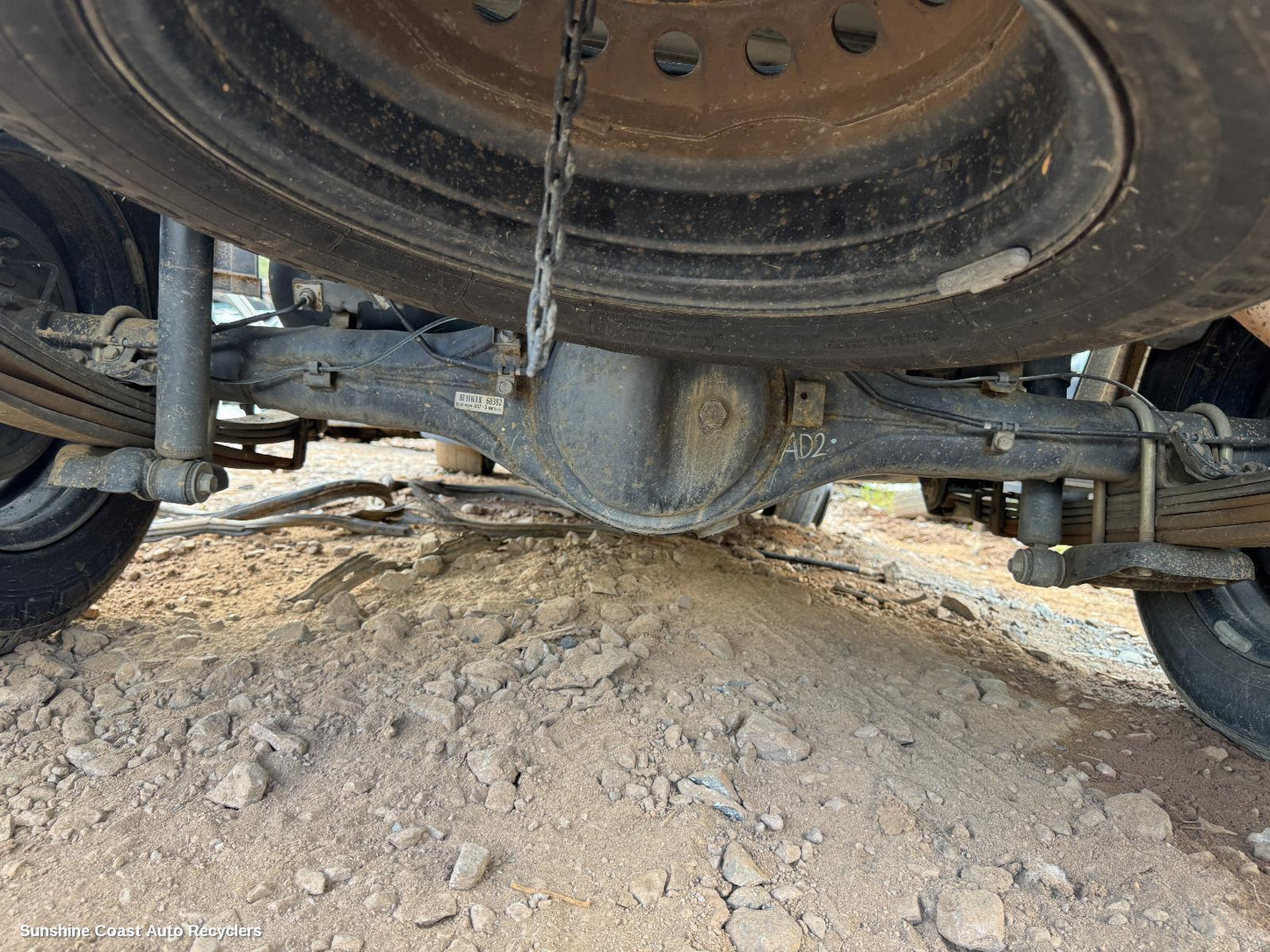 2019 Toyota Hilux Rear Diff Housing