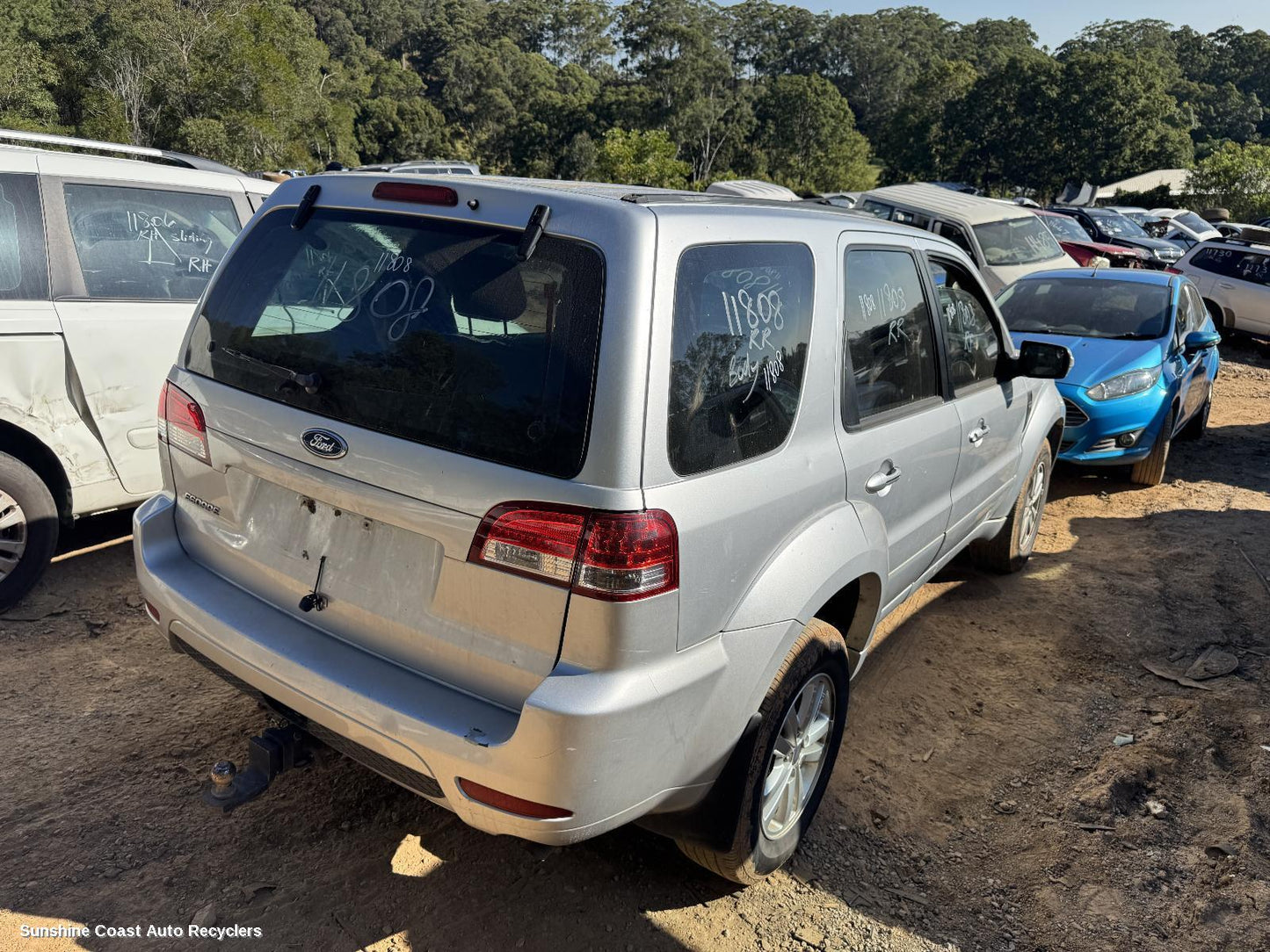 2010 Ford Escape Rear Bumper