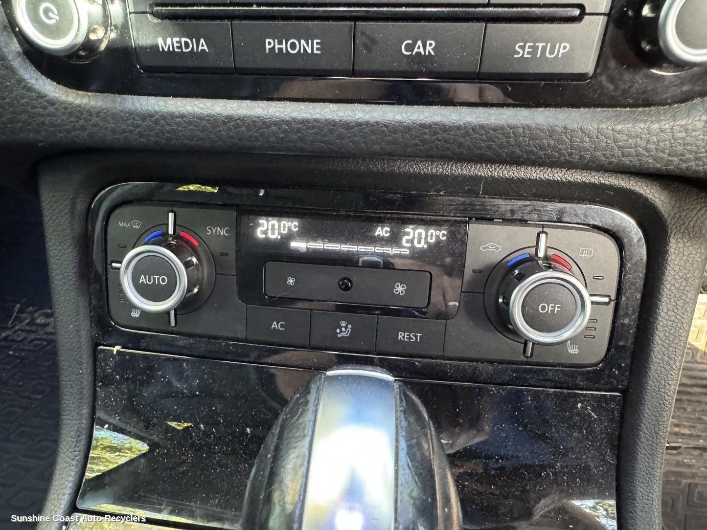 2012 Volkswagen Touareg Heater Ac Controls