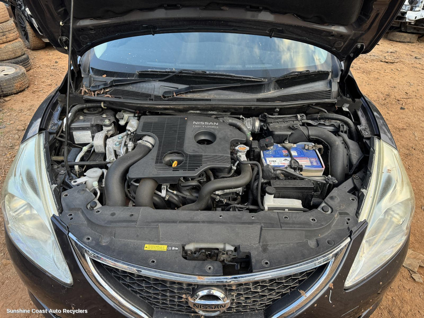 2013 Nissan Pulsar Right Front Strut