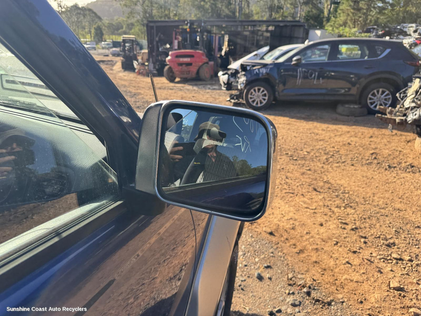 2004 Nissan Navara Right Door Mirror