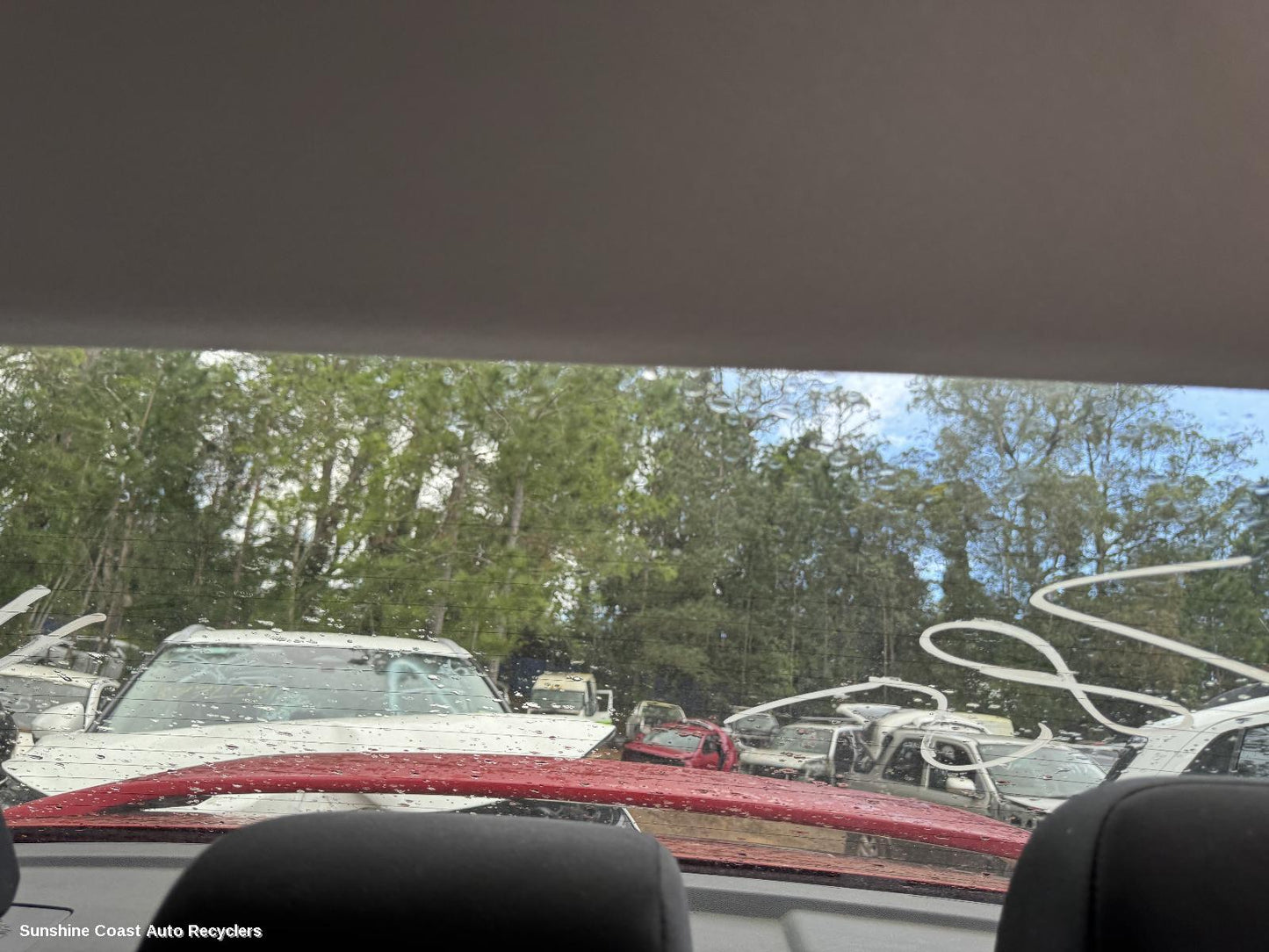 2010 Mitsubishi Lancer Rear Tailgate Glass