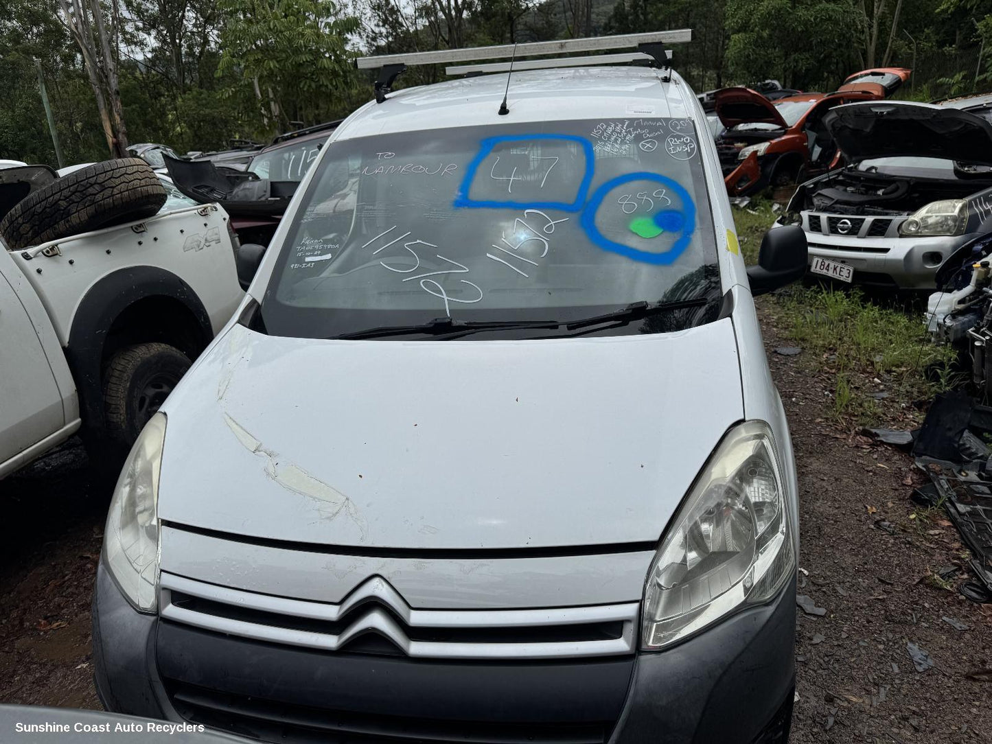 2015 Citroen Berlingo Wiper Motor