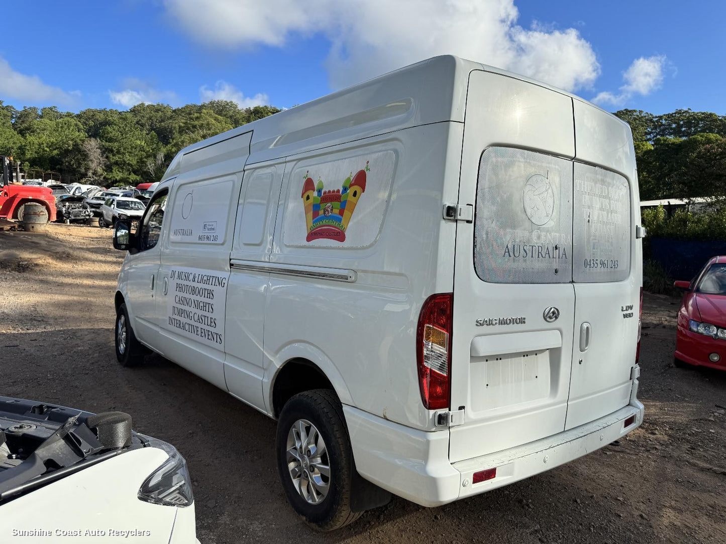 2021 Ldv V80 Air Cleaner Duct Hos