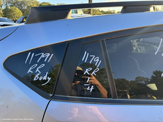 2024 Subaru Crosstrek Right Rear 1 4 Door Glass