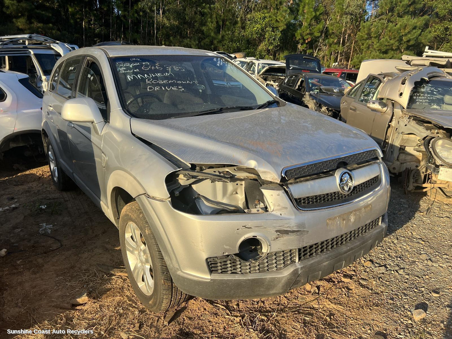 2006 Holden Captiva Console