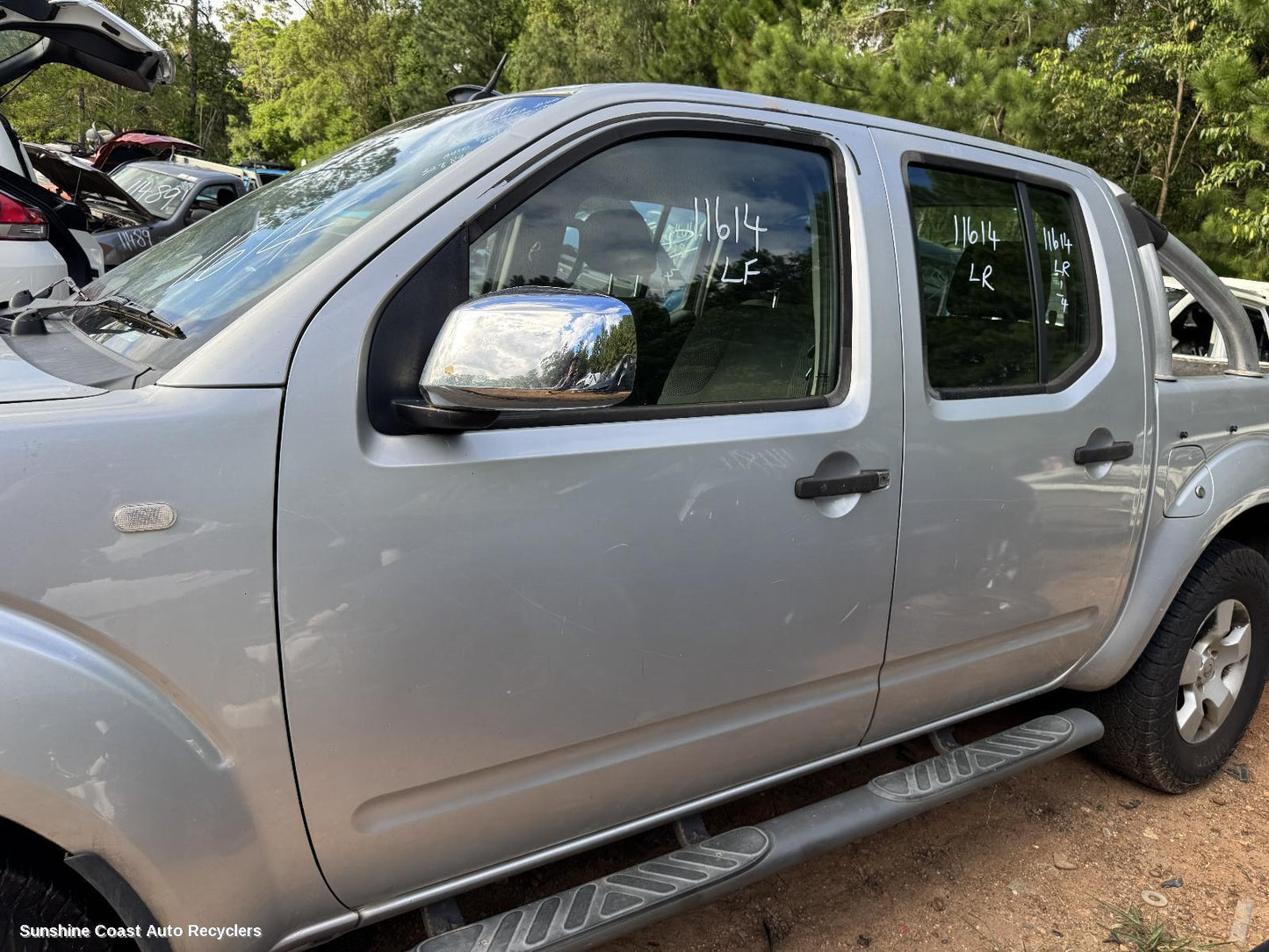2007 Nissan Navara Side Step Skirt