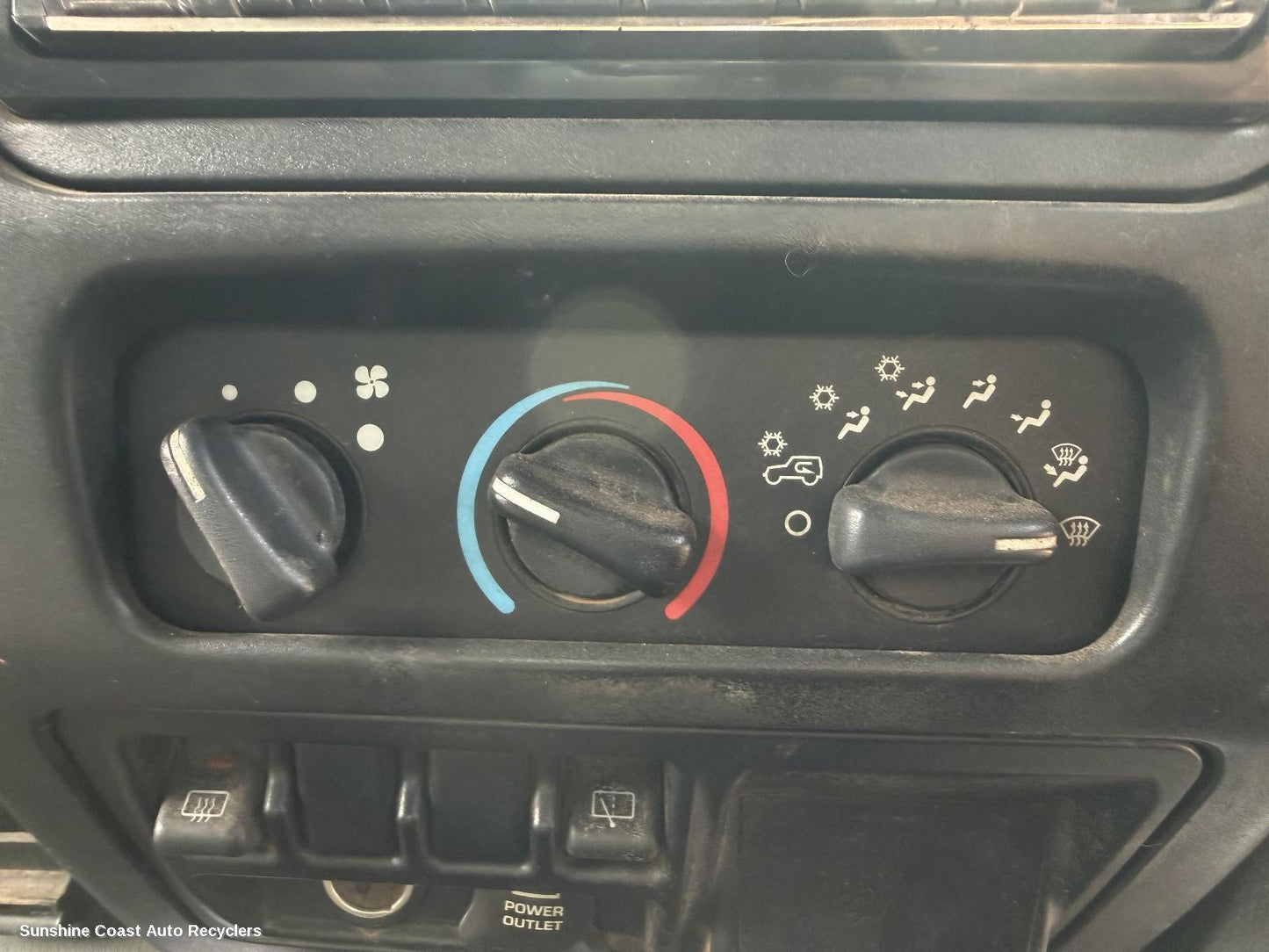 2003 Jeep Wrangler Heater Ac Controls