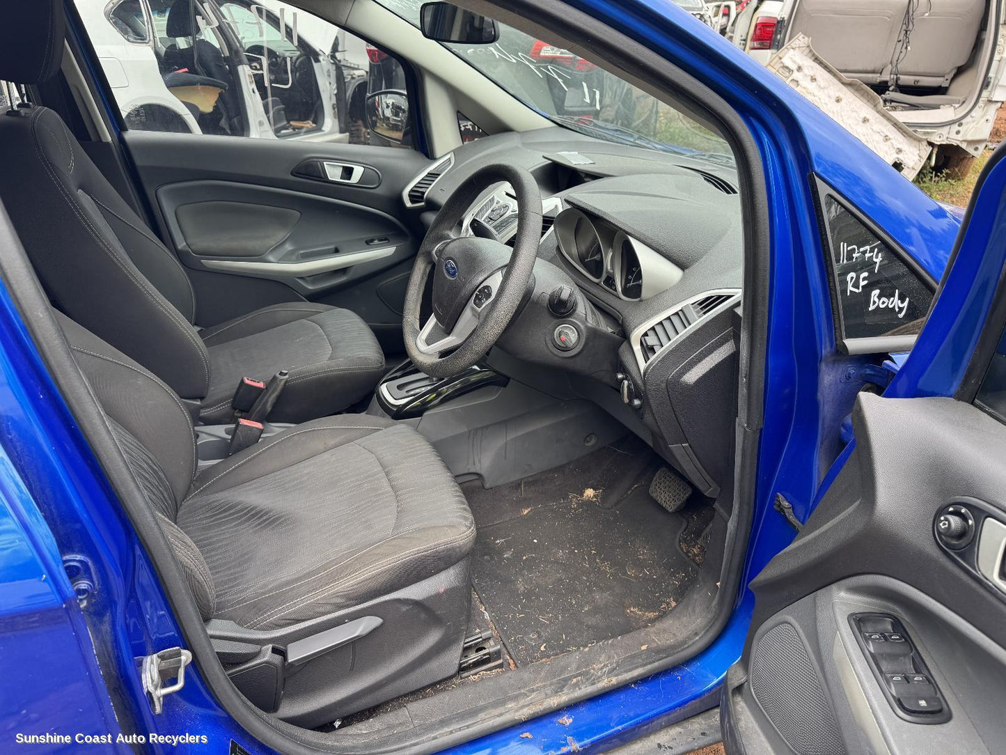 2015 Ford Ecosport Left Front 1 4 Door Glass