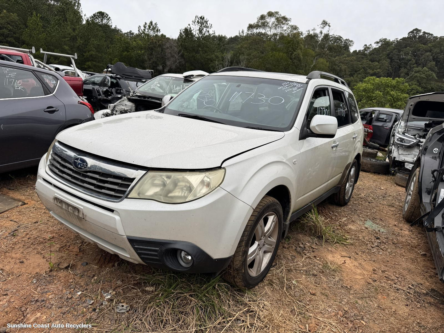 2009 Subaru Forester Left Rear Door Window