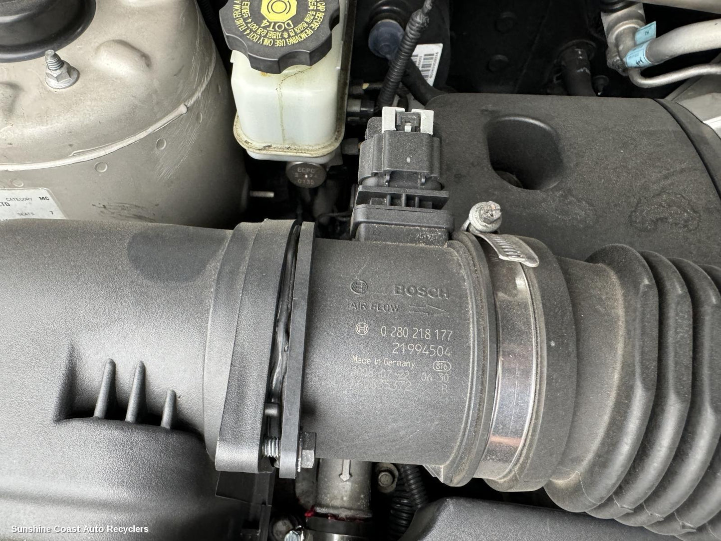 2009 Holden Captiva Air Flow Meter