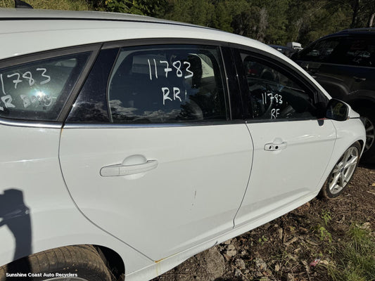 2015 Ford Focus Right Rear Door Sliding