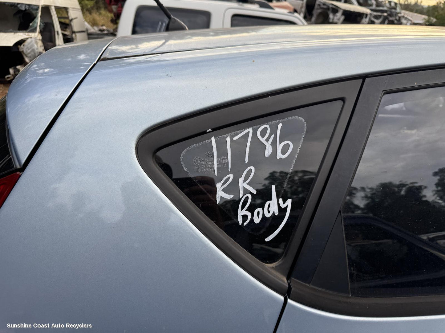 2011 Hyundai I30 Right Rear Side Glass