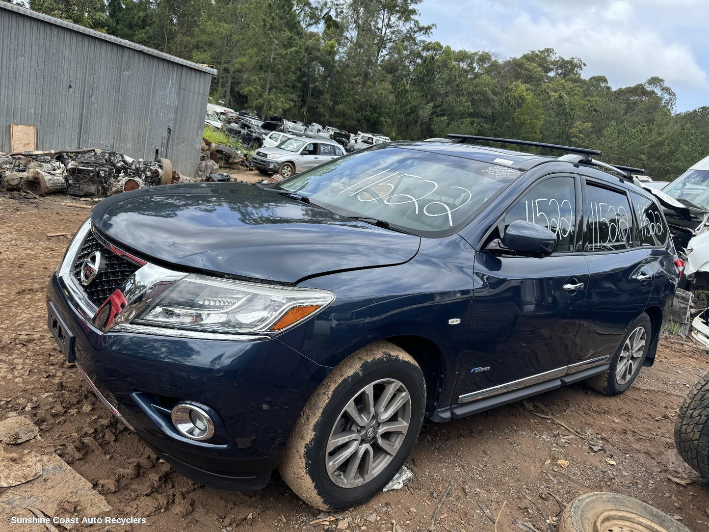 2014 Nissan Pathfinder Left Headlamp