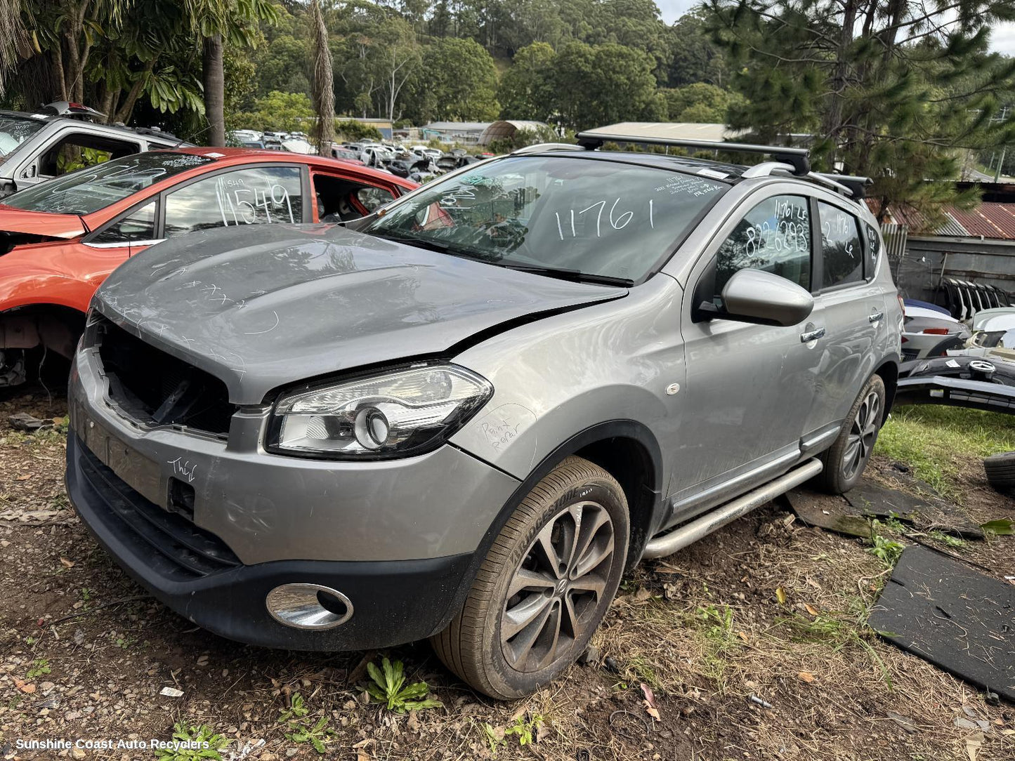 2011 Nissan Dualis Courtesy Light