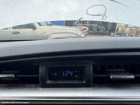 2013 Toyota Corolla Clock