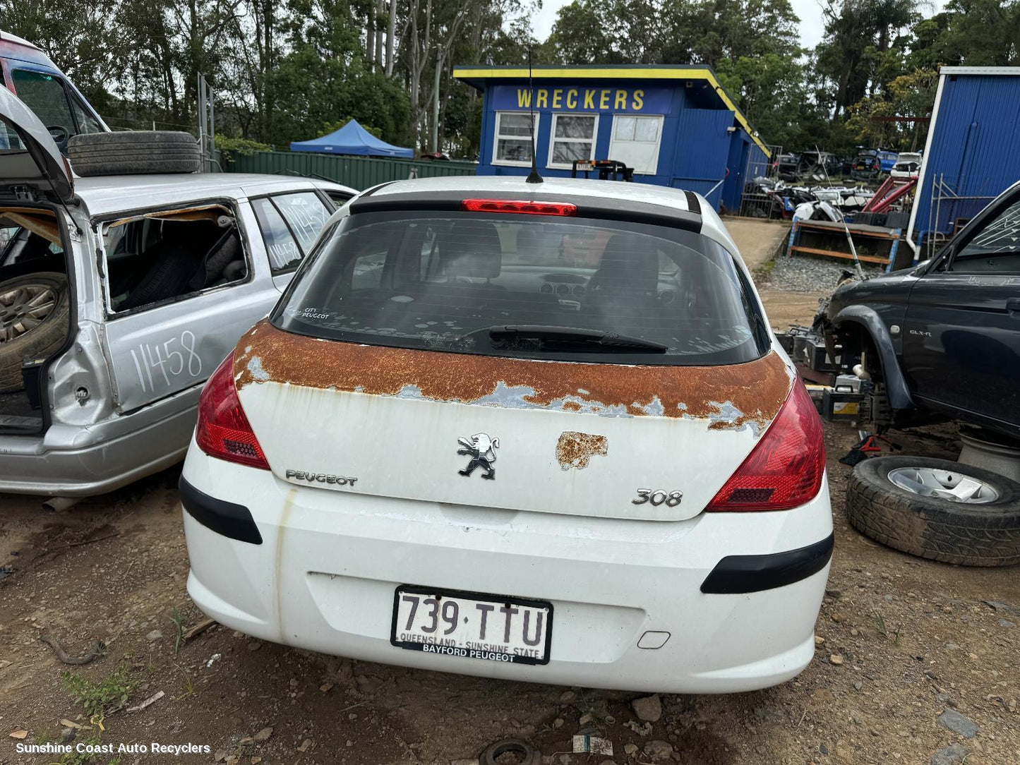 2010 Peugeot 308 Bonnet Release