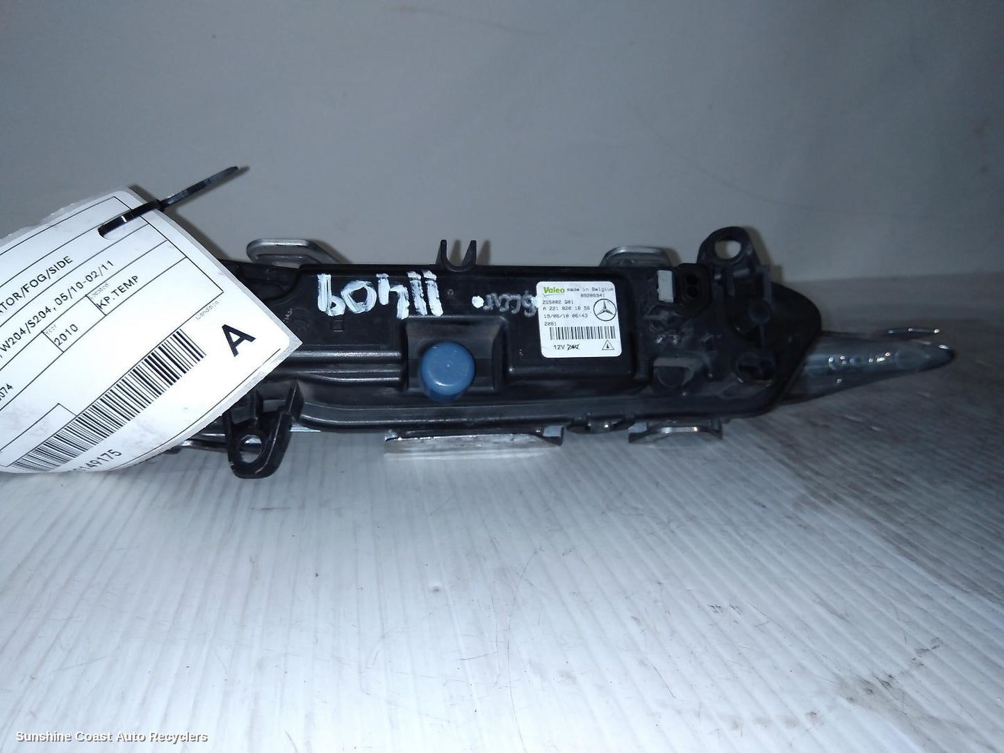 2010 Mercedes C Class Right Indicator Fog Side