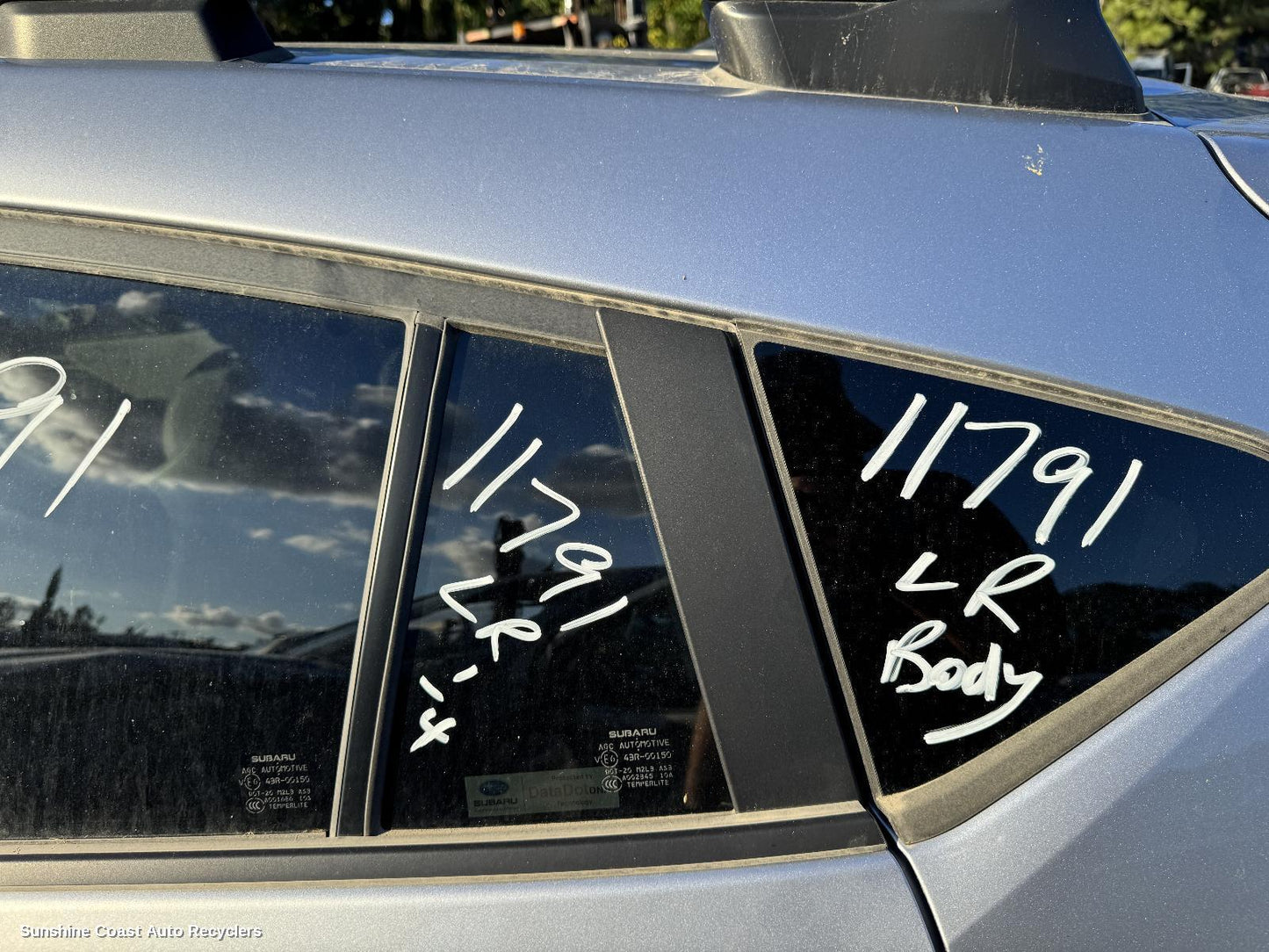 2024 Subaru Crosstrek Left Rear Side Glass